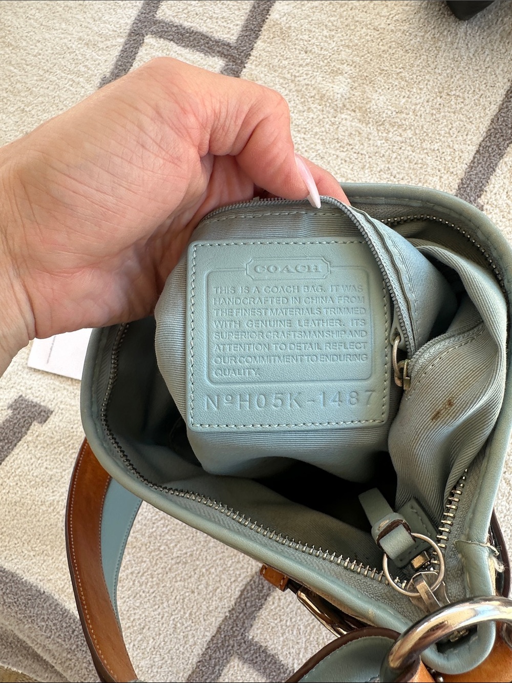 Coach Signature 2005 true vintage bag - Picture 9 of 13